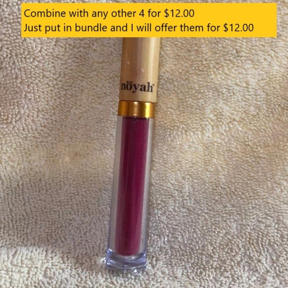 Noyah Liquid Lipstick in Malbec